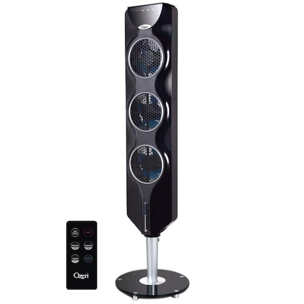 Ozeri 3x Tower Fan (44 in.) with Passive Noise Reduction Technology