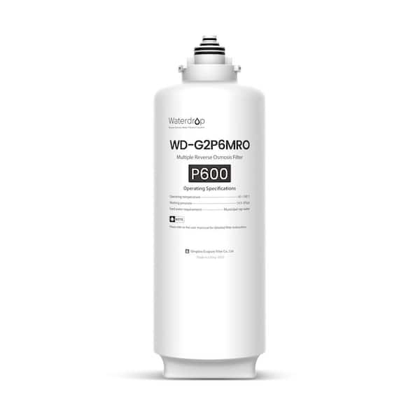 Waterdrop G2P6-MRO Reverse Osmosis Replacement System Water Filter Cartridge