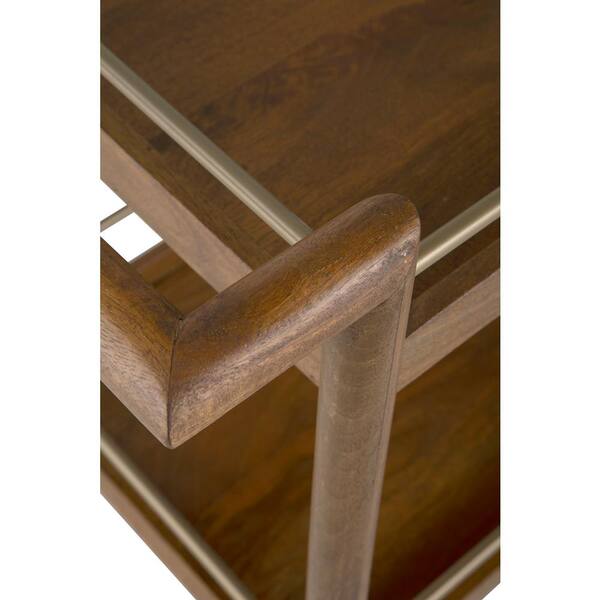 Martin Svensson Home Nouveau Nutmeg Brown Bar Cart with
