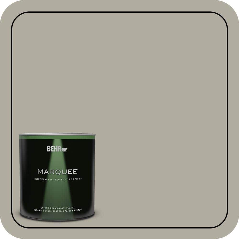 1 qt. #PPU25-06 Wells Gray Semi-Gloss Enamel Exterior Paint & Primer price history on PriceWatchPro