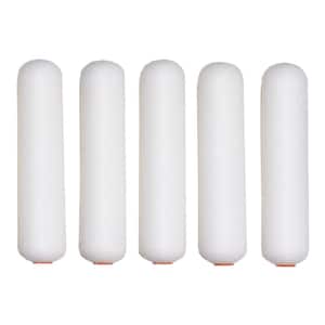 6 in. x 3/8 in. High-Density Foam Mini Paint Roller (5-Pack)