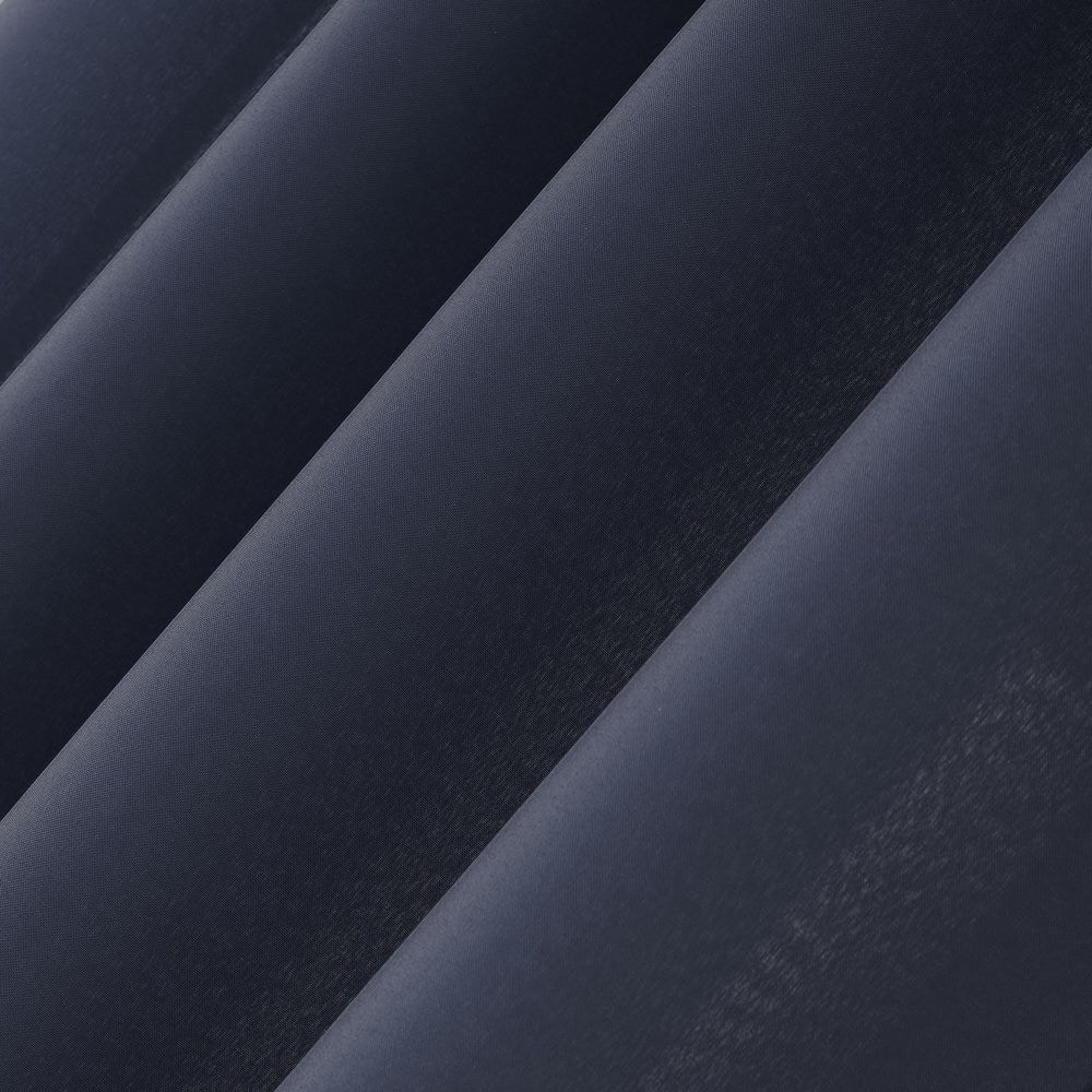Navy Blue Polyester Blackout Grommet Window Panel 54" x 94.5"
