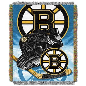 NHL Bruins Home Ice Advantage Tapestry Throw