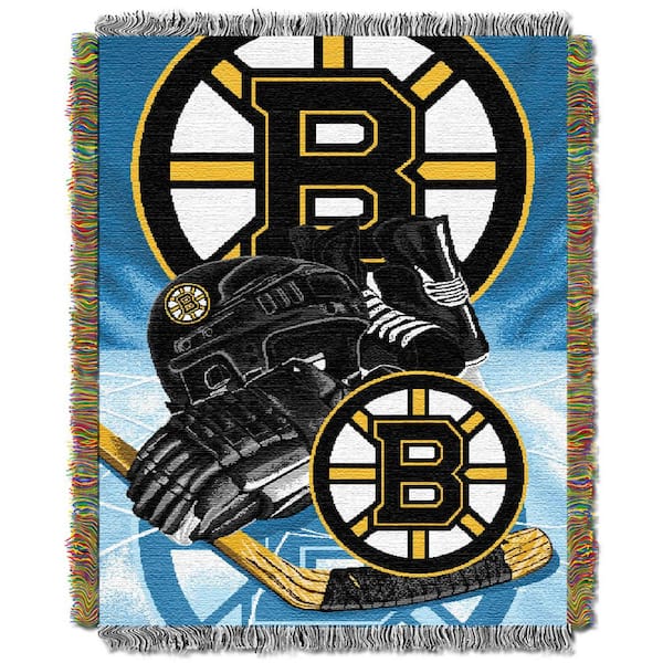 THE NORTHWEST GROUP NHL Bruins Home Ice Advantage Tapestry Throw