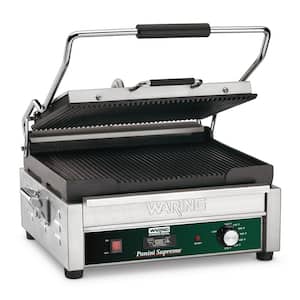 Panini Supremo Large Panini Grill with Timer - 208-Volt (14.5 in. x 11 in. Cooking Surface)