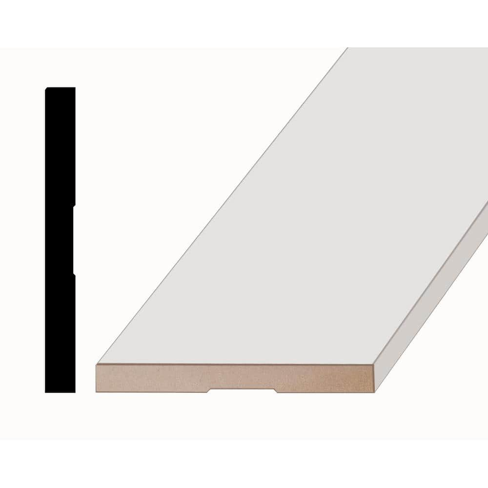 Builders Choice OP403 1/2 In. X 4 In. Craftsman MDF Base Molding ...