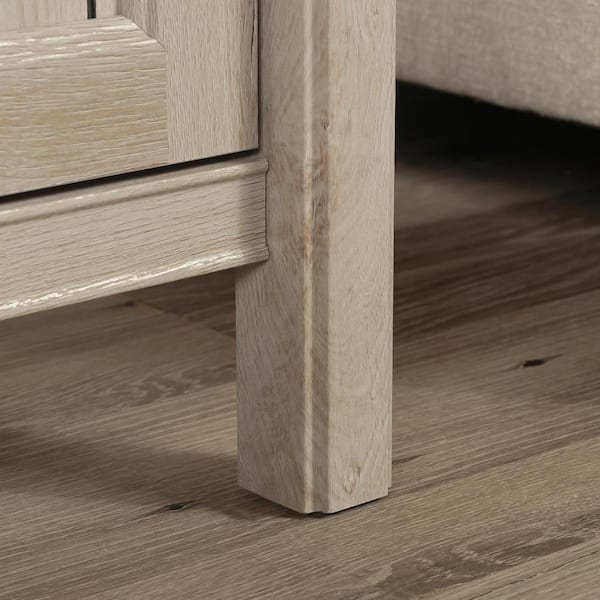 SAUDER Costa 15.512 in. Chalked Chestnut Rectangle End Table with