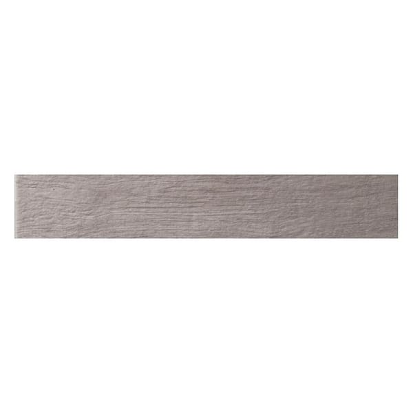 Apollo Tile Woodnote Gray 6 in. x 6 in. Matte Porcelain Wall and Floor Sample Tile (0.25 sq. ft./Piece)