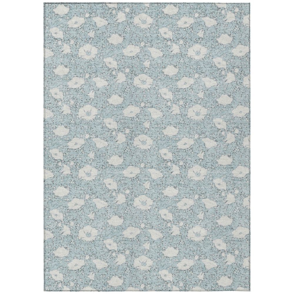 Chantille Machine Washable Indoor/Outdoor Abstract ACN2792 Sky 10 ft. x 14 ft. Area Rug price history on PriceWatchPro