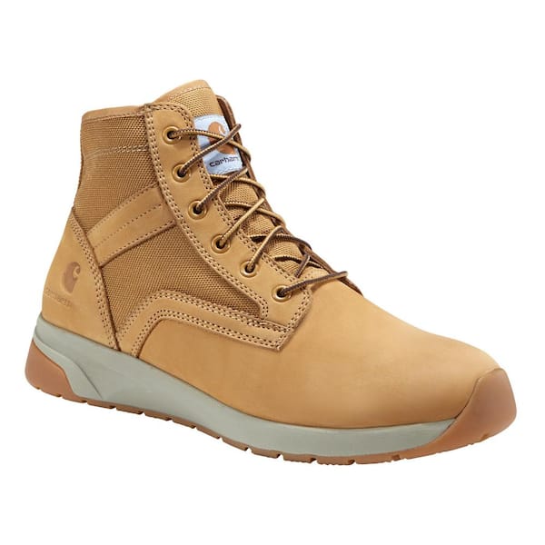 Carhartt Force 5-Inch Lightweight Sneaker Boot Brown Leather Work Shoes Mens Carhartt Men main image 3