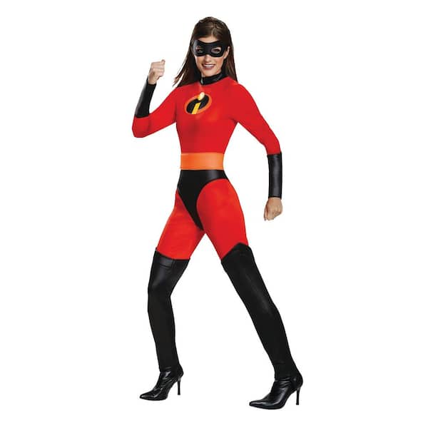 Women's Plus Size Classic the Incredibles Mrs. Incredible Costume - XXL - Adult Halloween Costume