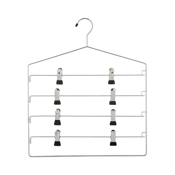ORGANIZE IT ALL Silver Wire Pants Hangers