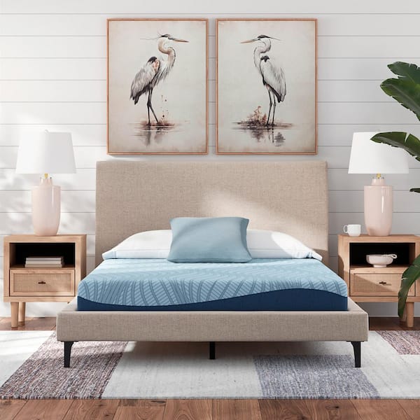 Peak 2.0 8 Memory Foam Twin Firm High Density Foam 8 in. Bed-in-a-Box Mattress