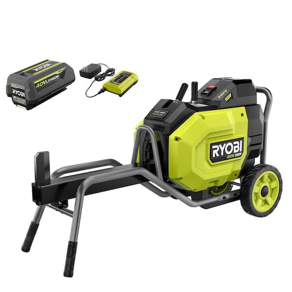 RYOBI 40V HP Brushless 12-Ton Kinetic Battery Electric Log