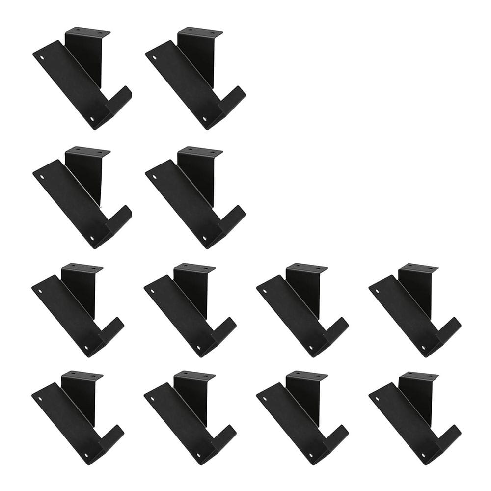 12 Pcs 45° Degree Louver Brackets for 2x4 Lumber, Black Powder Coated Joist Hangers, Sturdy Steel Plate Structure price history on PriceWatchPro