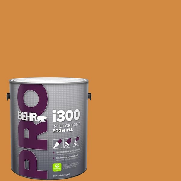 BEHR PRO 1 gal. #290D-6 Acorn Eggshell Interior Paint