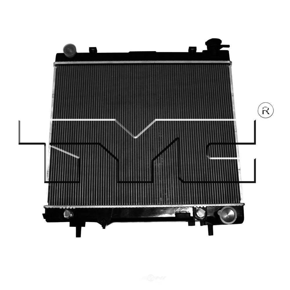 2883 Radiator TYC Radiator 2883 - The Home Depot