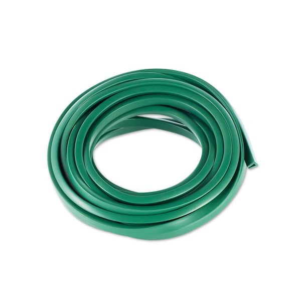COL-MET 25 ft. Green Vinyl Trim Cap Edging COL-MET 25 ft. Green Vinyl Trim Cap Edging