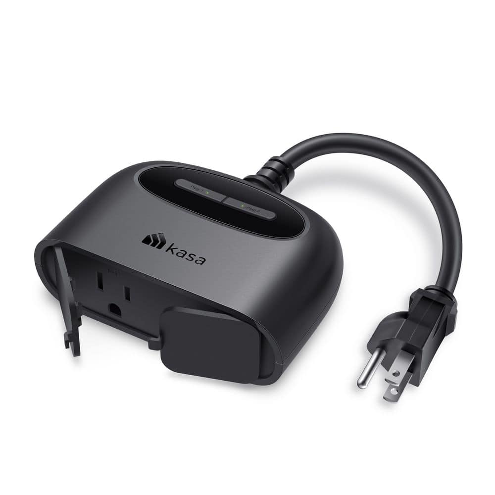 TP-Link Kasa Smart Wi-Fi Outdoor Plug with 2 Sockets (KP400)