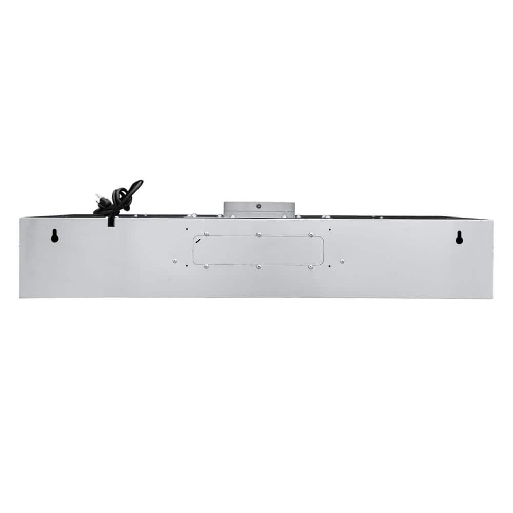 36-Inch Stainless Steel Under Cabinet Range Hood with LED Lights