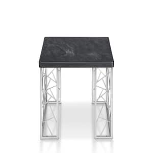 Raymond Faux Marble End Table