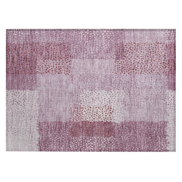Chantille Machine Washable Indoor/Outdoor Abstract ACN2868 Blush 2 ft. x 3 ft. Accent Rug