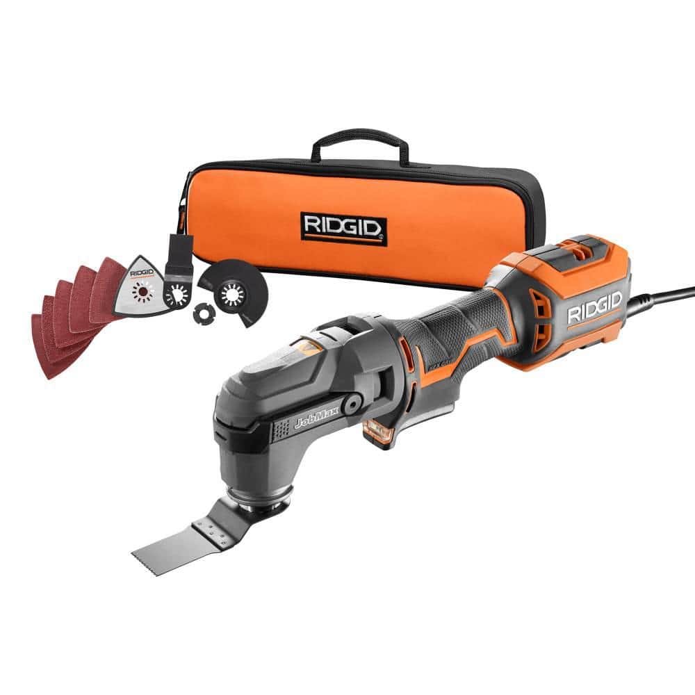Reviews for RIDGID Amp Corded JobMax Multi-Tool with Tool-Free Head Pg  The Home Depot
