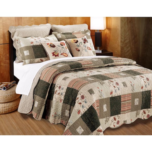 Greenland Home Fashions Sedona 5-Piece King Bonus Set
