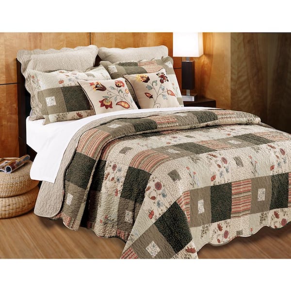 Greenland Home Fashions Sedona 5-Piece King Bonus Set GL-1010GBSK - The ...