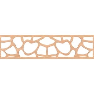 Rochester Fretwork 0.25 in. D x 47 in. W x 12 in. L Hickory Wood Panel Moulding