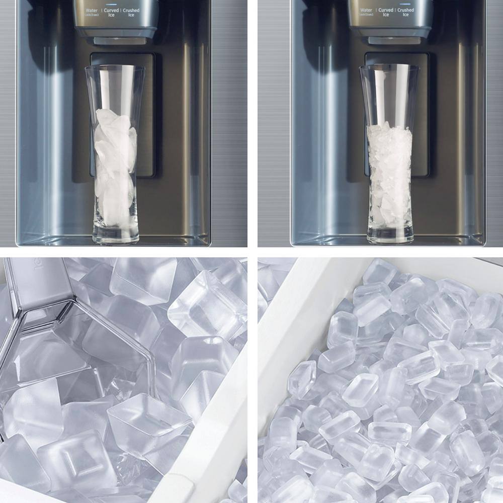 26 Cu Ft Stainless Steel French Door Refrigerator with Dual Ice Makers