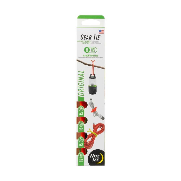 Nite Ize Gear Tie Square Assortment