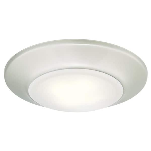 Westinghouse 12-Watt Brushed Nickel Indoor/Outdoor Integrated LED Flush Mount