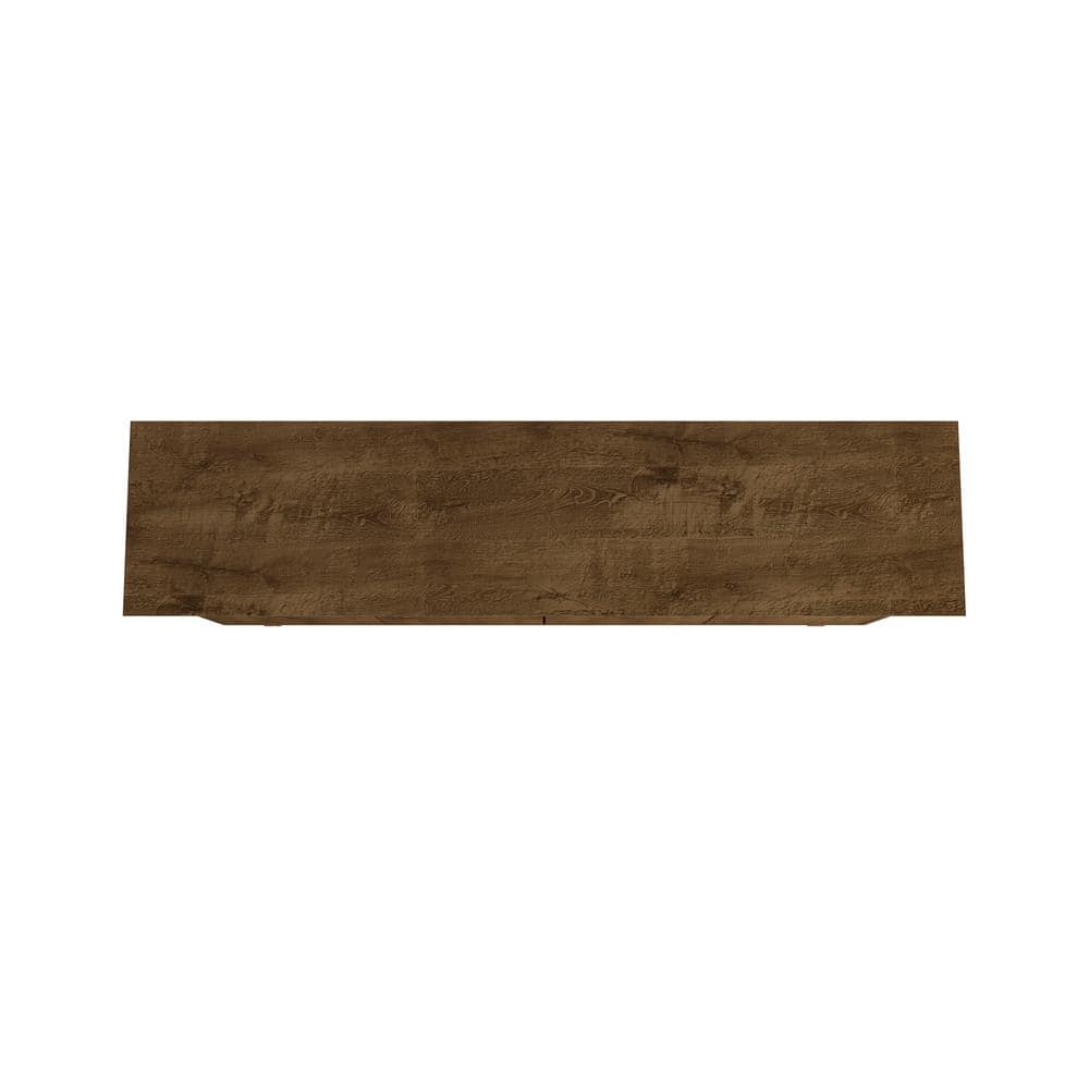 Yonkers Rustic Brown Mid-Century Modern Sideboard