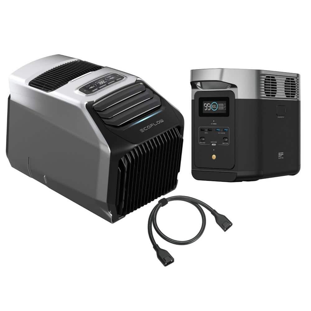 5100 BTU Portable Air Conditioner WAVE 2 Cools 100 sq.ft. with Heater with 