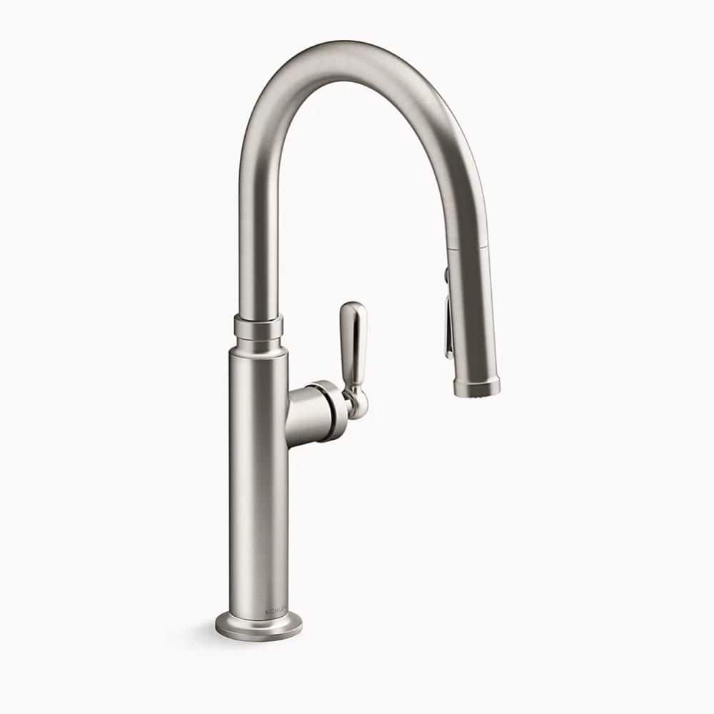 Edalyn Touchless Pull Down Sprayer Kitchen Faucet With Three-Function Sprayhead In Vibrant Stainless price history on PriceWatchPro