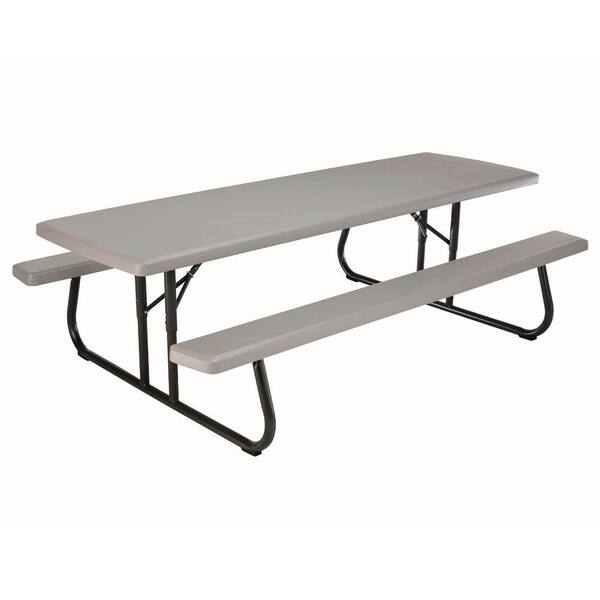 Lifetime 57 in. x 96 in. Commercial Grade Picnic Table