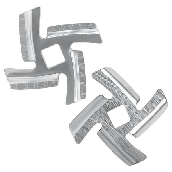 Meat Grinder Cutting Blade Knife with Stainless Steel for Waring 026552 MG100 MG105 WPG200PC