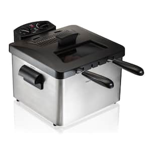 3 Qt. Stainless Steel Professional-Style Deep Fryer