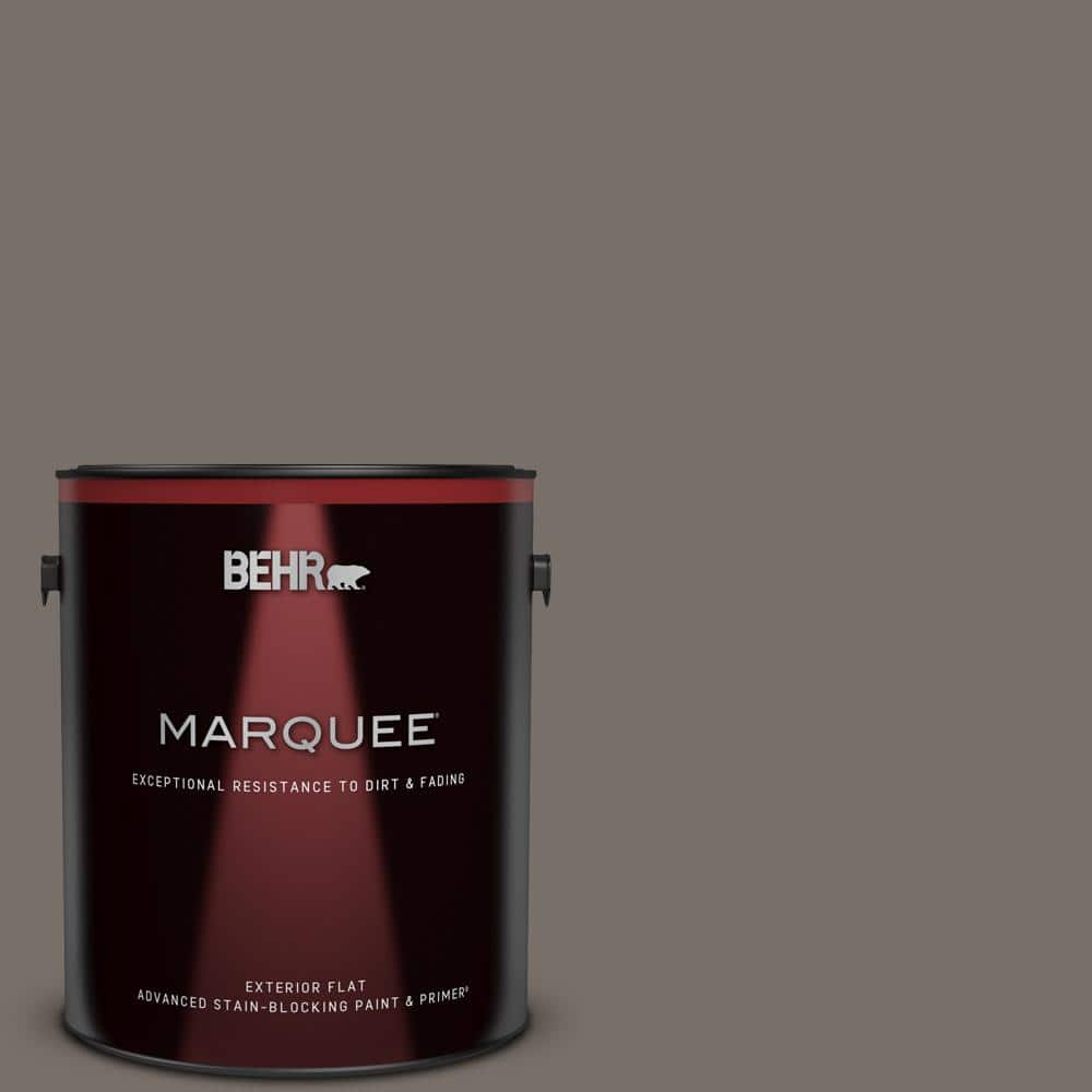 BEHR MARQUEE 1 Gal BNC 37 Gray Owl Flat Exterior Paint Primer   Gray Owl Behr Marquee Paint Colors 445301 64 1000 