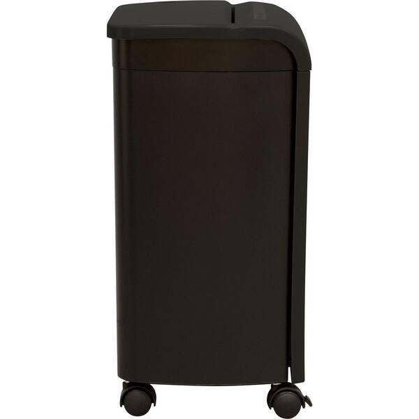   Basics 8 Sheet High Security Micro Cut Shredder with  Pullout Basket, Black : Office Products