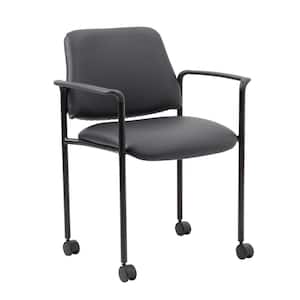 Black Mobile Desk Chair