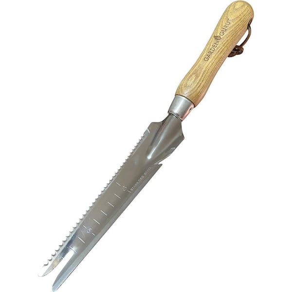 GARDEN GURU 14 in. Hand Weeder Trowel with Ergonomic Handle
