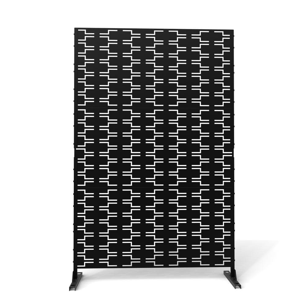 reviews-for-uixe-uixe-76-in-galvanized-steel-garden-fence-outdoor