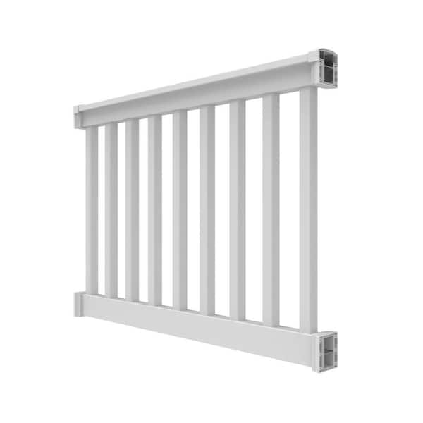 Finyl Line 4 ft. x 36 in. H T-Top Level Rail Kit in White