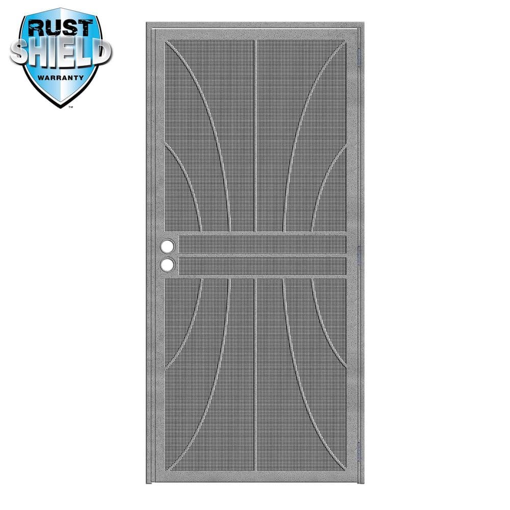 Unique Home Designs 36 in. x 80 in. Meridian Rust Shield Silverado