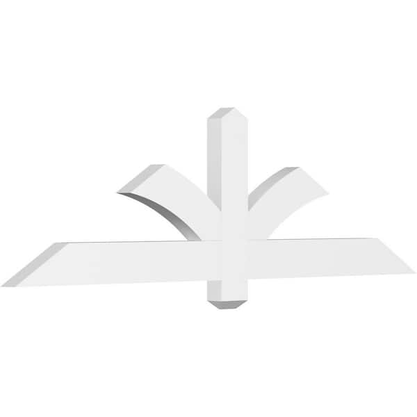 Ekena Millwork Redmond 60 in. W x 17.5 in. H x 2 in. D Signature Polyurethane Bracket