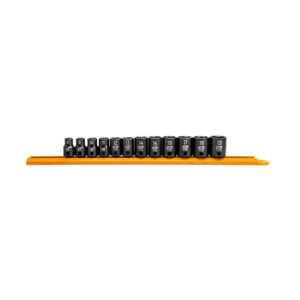 3/8 in. Drive 6-Point Metric Standard Impact Socket Set (12-Piece) price history on PriceWatchPro