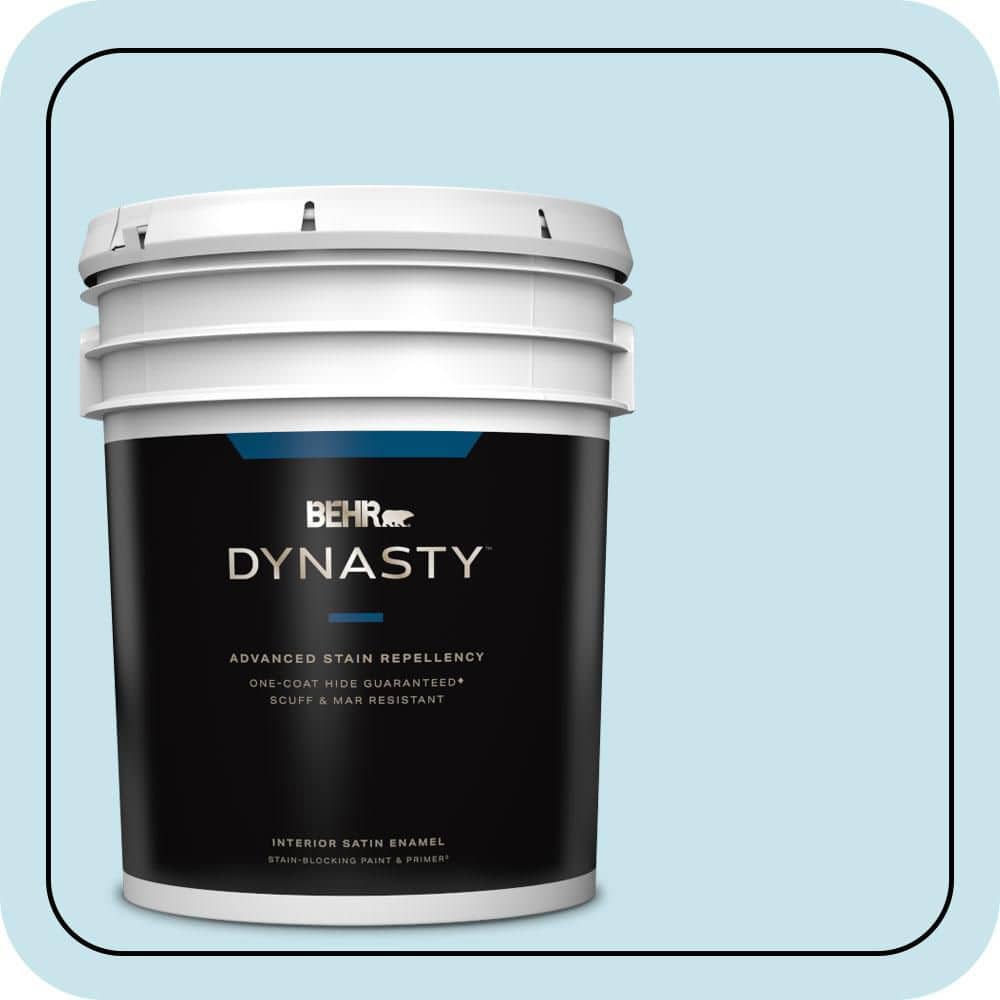 5 gal. #M480-2A Winterscape Satin Enamel Interior Stain-Blocking Paint & Primer price history on PriceWatchPro