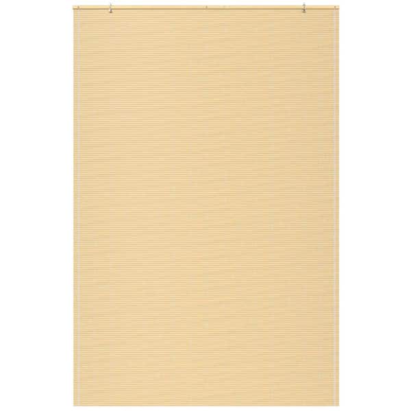 Oriental Furniture Bamboo Cordless Window Shade Natural 48 in. W x 72 in. L
